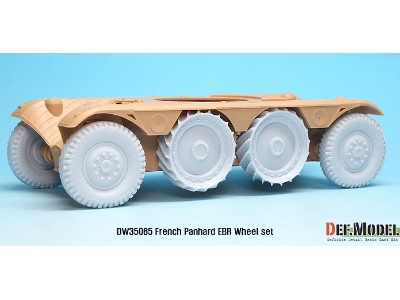French Panhard Ebr Wheel Set (For Hobbyboss 1/35) - zdjęcie 10