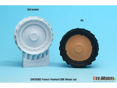French Panhard Ebr Wheel Set (For Hobbyboss 1/35) - zdjęcie 12