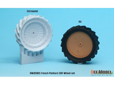 French Panhard Ebr Wheel Set (For Hobbyboss 1/35) - zdjęcie 13