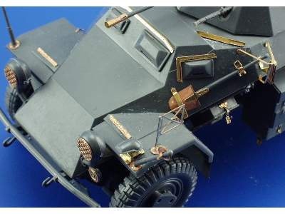  Sd. Kfz.222 1/35 - Tamiya - blaszki - zdjęcie 5