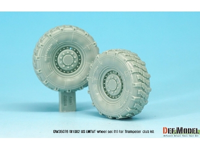 Us M1082 Lmtvt Mich. Sagged Wheel Set-1 (For Trumpeter 1/35) - zdjęcie 5