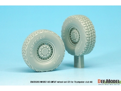 Us M1082 Lmtvt Gy Sagged Wheel Set-2 (For Trumpeter 1/35) - zdjęcie 4