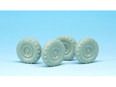 French Panhard Vbl Lav Sagged Wheel Set-1(For Tiger Model 1/35) - zdjęcie 5