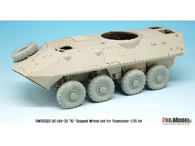 Us Lav-25 Xl Sagged Wheel Set (For Trumpeter 1/35) - zdjęcie 13