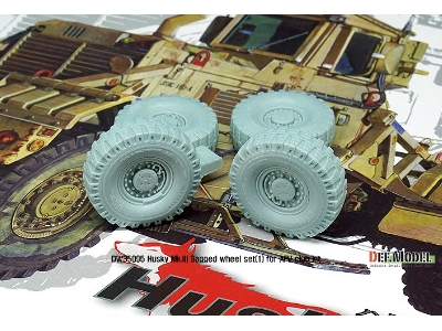 Us Husky Mk.Iii Sagged Wheel Set (For Afv Club 1/35) - zdjęcie 13