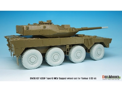 Jgsdf Type-16 Mcvsagged Wheel Set ( For Tamiya 1/35) - zdjęcie 8