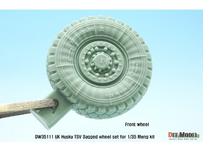 Uk Husky Tsv Sagged Wheel Set ( For Meng 1/35) - zdjęcie 6