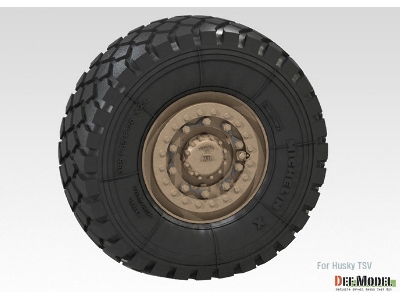 Uk Husky Tsv Sagged Wheel Set ( For Meng 1/35) - zdjęcie 10