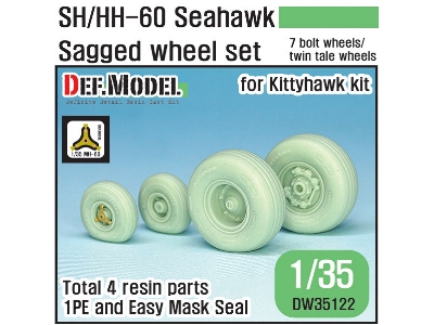 Us Sh/Mh-60 Seahawk Wheel Set - zdjęcie 1