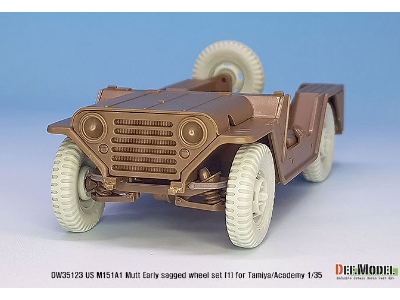 Us M151a1 Early Sagged Wheel Set - zdjęcie 3
