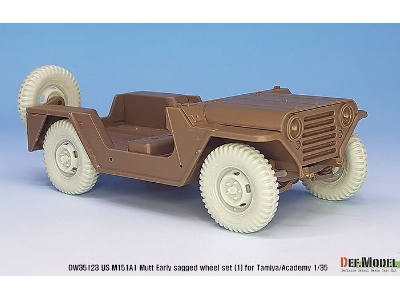 Us M151a1 Early Sagged Wheel Set - zdjęcie 4