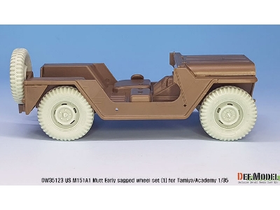 Us M151a1 Early Sagged Wheel Set - zdjęcie 5