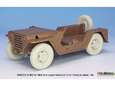 Us M151a1 Early Sagged Wheel Set - zdjęcie 6