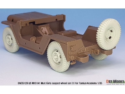 Us M151a1 Early Sagged Wheel Set - zdjęcie 7
