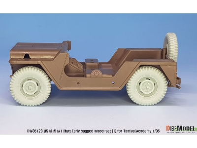 Us M151a1 Early Sagged Wheel Set - zdjęcie 8