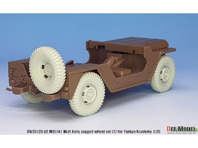 Us M151a1 Early Sagged Wheel Set - zdjęcie 9