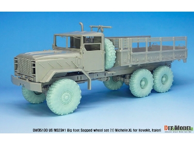 M923a1 Big Foot Truck Mich. Xl Sagged Wheel Set - zdjęcie 3