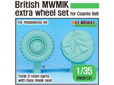 Uk Mwmik Extra Sagged Wheel Set For 6x6 Coyate - zdjęcie 1
