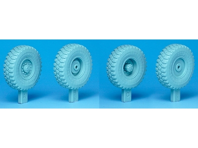 Us, Idf M977 Hemtt Truck Goodyear Sagged Wheel Set - zdjęcie 8