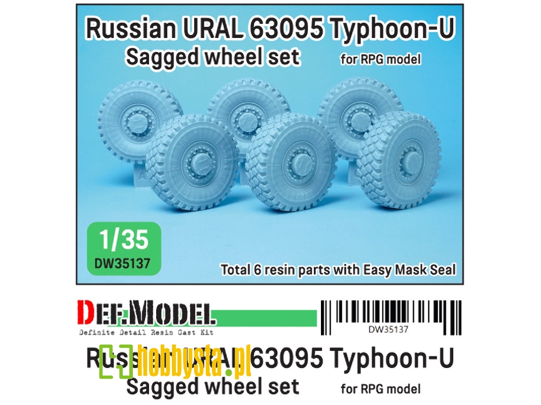 Russian Typhoon-u 6x6 Mrap Sagged Set - zdjęcie 1