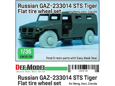 Russian Gaz-tiger Flat Tire Set - zdjęcie 1