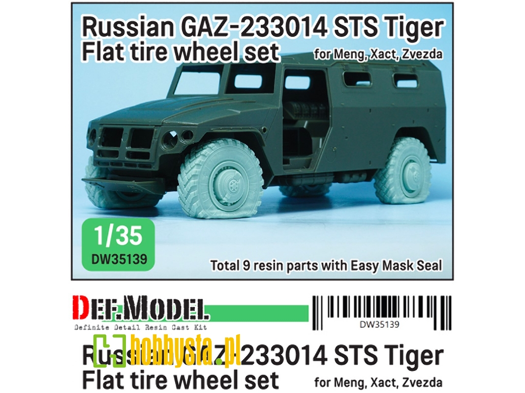 Russian Gaz-tiger Flat Tire Set - zdjęcie 1 Russian Gaz-tiger Flat Tire Set - zdjęcie 1
