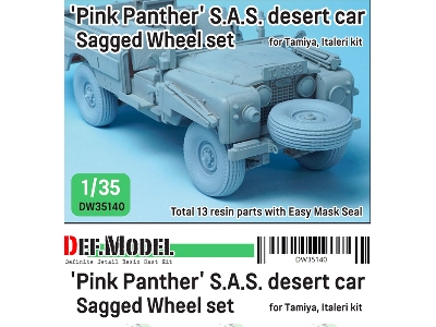 British Sas Landrover Pinkpanther - zdjęcie 1