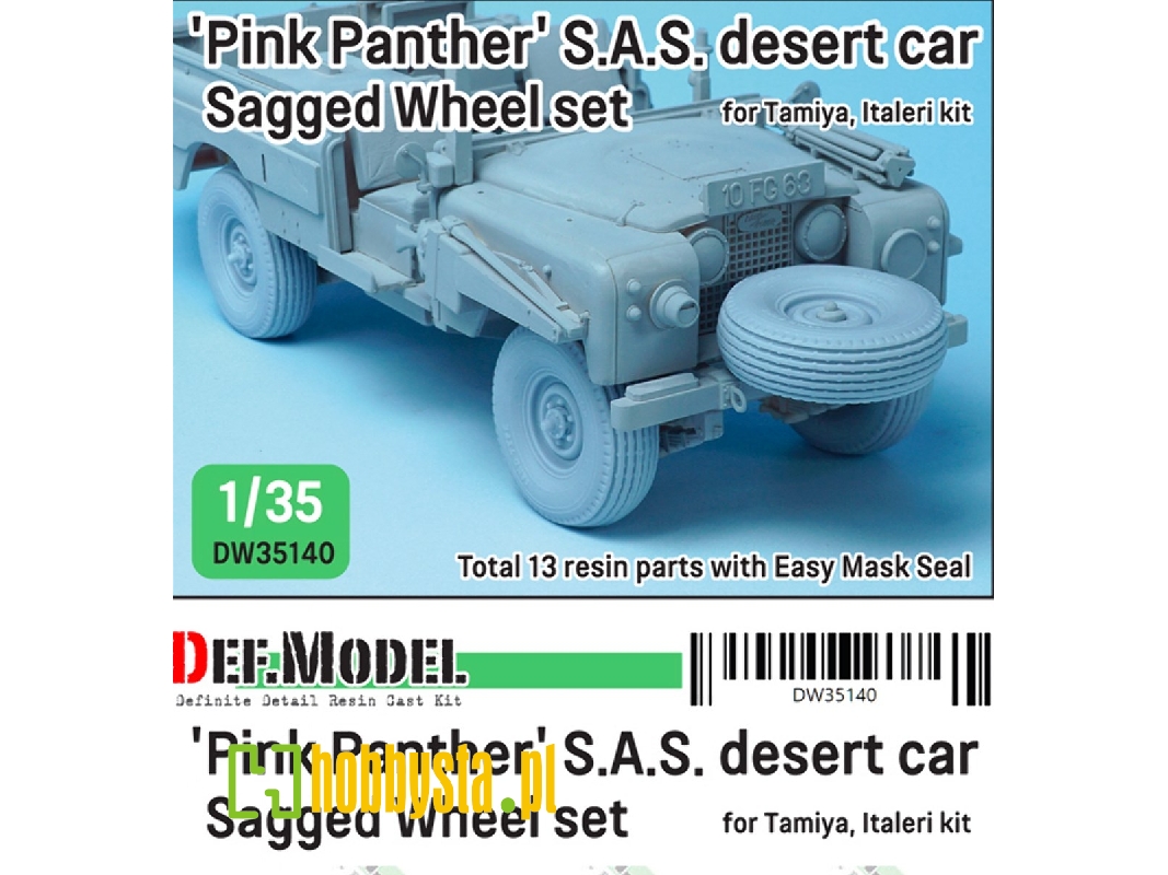 British Sas Landrover Pinkpanther - zdjęcie 1