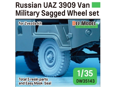 Russian Uaz 3909 Van Military - zdjęcie 1