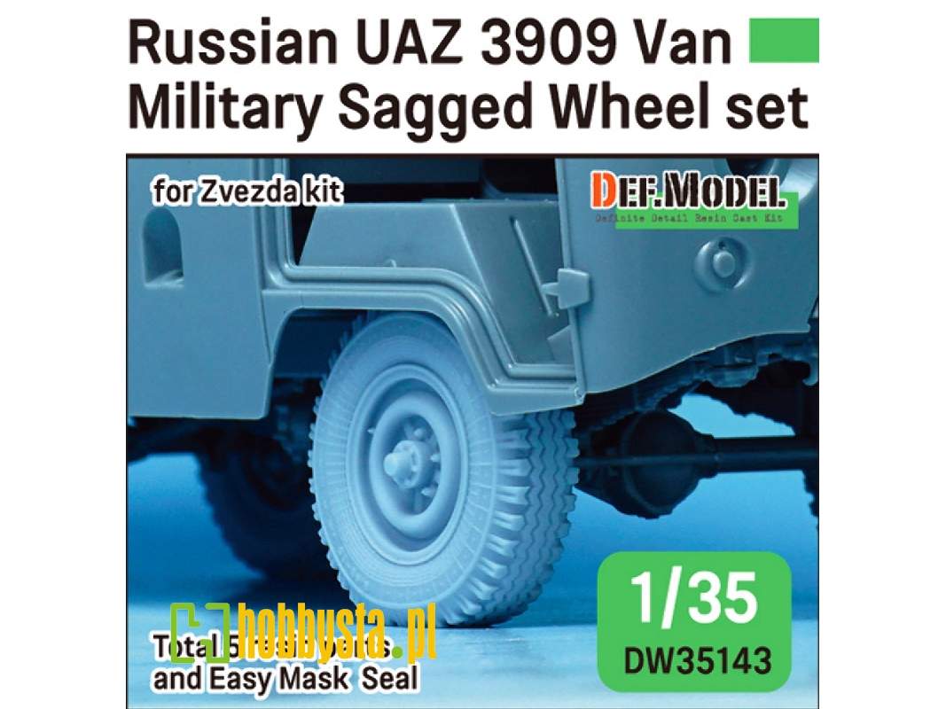 Russian Uaz 3909 Van Military - zdjęcie 1