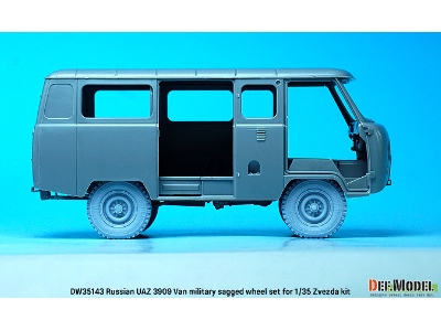 Russian Uaz 3909 Van Military - zdjęcie 7