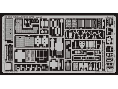  Sd. Kfz.250/11 SPW 1/35 - Dragon - blaszki - zdjęcie 1