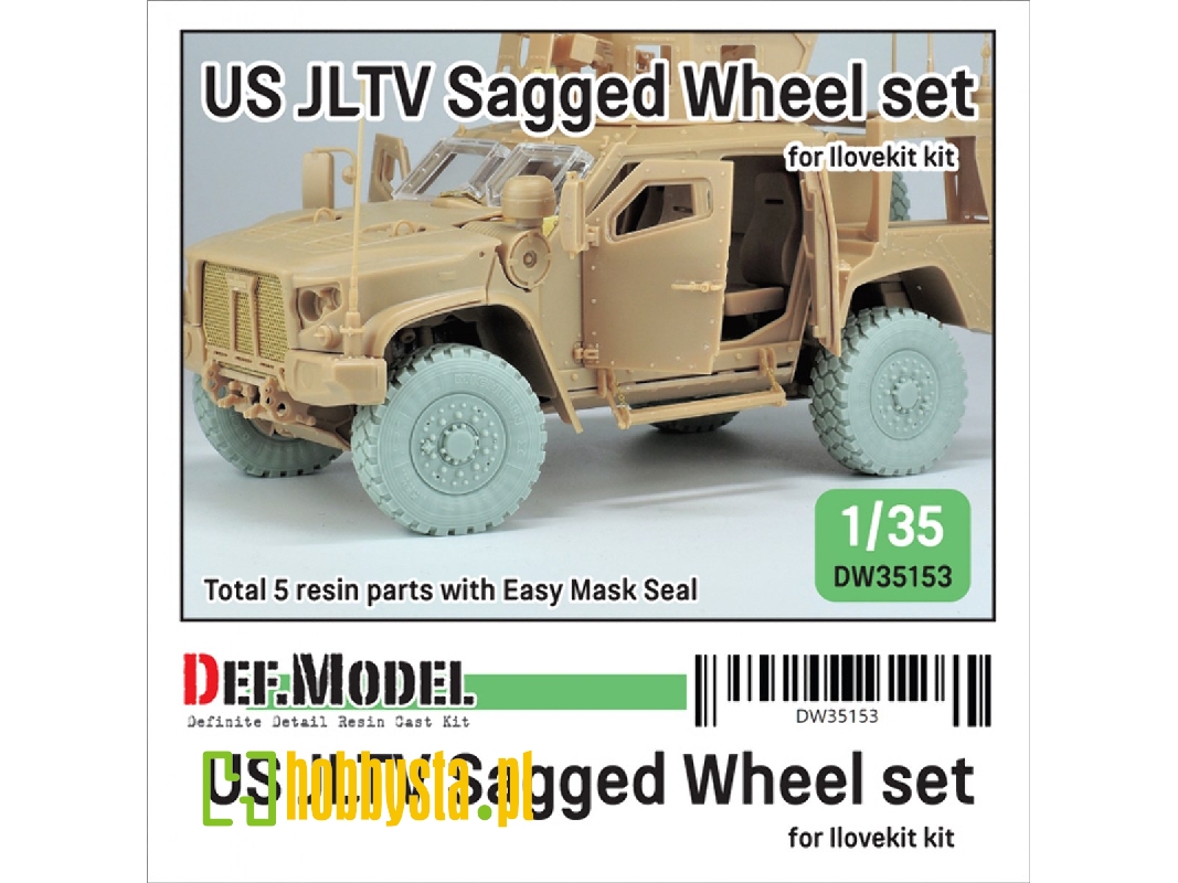 Us Jltv Sagged Wheel Set (For Ilk) - zdjęcie 1