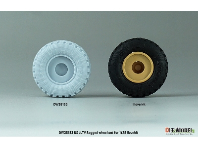 Us Jltv Sagged Wheel Set (For Ilk) - zdjęcie 3