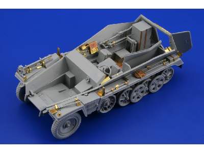  Sd. Kfz.250/11 SPW 1/35 - Dragon - blaszki - zdjęcie 4