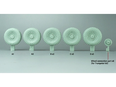 Us M1126 Stryker Xzl Sagged Wheel Set 2 For Stryker Series - zdjęcie 3