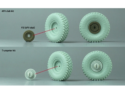 Us M1126 Stryker Xzl Sagged Wheel Set 2 For Stryker Series - zdjęcie 5