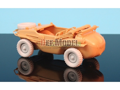 Schwimmwagen Wide Tire(Continental)-sagged (For Tamiya 1/48) - zdjęcie 4