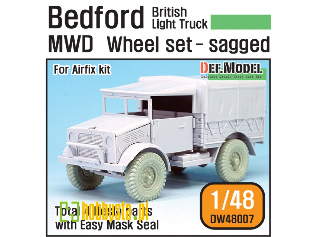 British Bedford Mwd Light Truck Wheel Set (For Airfix 1/48) - zdjęcie 1 British Bedford Mwd Light Truck Wheel Set (For Airfix 1/48) - zdjęcie 1
