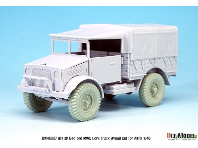 British Bedford Mwd Light Truck Wheel Set (For Airfix 1/48) - zdjęcie 5