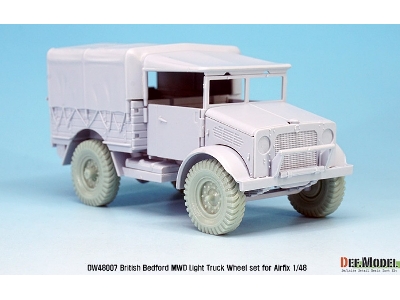 British Bedford Mwd Light Truck Wheel Set (For Airfix 1/48) - zdjęcie 6