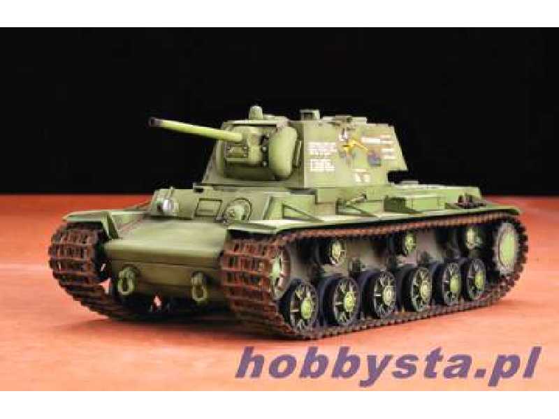 Russian KV-1 model 1942 Simplified Turret Tank - zdjęcie 1 Russian KV-1 model 1942 Simplified Turret Tank - zdjęcie 1