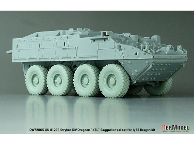 M1296 Stryker Icv Dragoon Xzl - Sagged Wheel Set (For Dragon) - zdjęcie 8