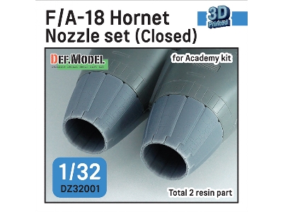 F/A-18a/B/C/D Hornet Exhaust Nozzle Set - Closed (For Academy) Setp.2022 - zdjęcie 1