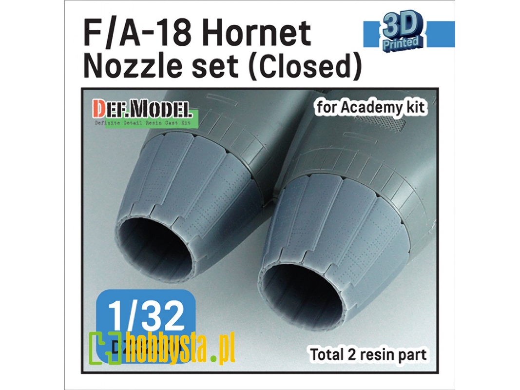 F/A-18a/B/C/D Hornet Exhaust Nozzle Set - Closed (For Academy) Setp.2022 - zdjęcie 1