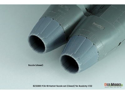 F/A-18a/B/C/D Hornet Exhaust Nozzle Set - Closed (For Academy) Setp.2022 - zdjęcie 3