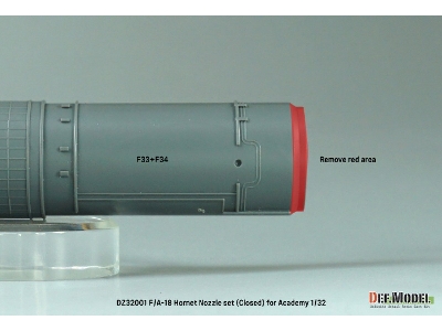 F/A-18a/B/C/D Hornet Exhaust Nozzle Set - Closed (For Academy) Setp.2022 - zdjęcie 6