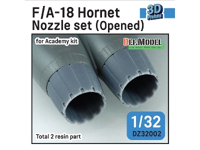 F/A-18a/B/C/D Hornet Exhaust Nozzle Set - Opened (For Academy) Setp.2022 - zdjęcie 1