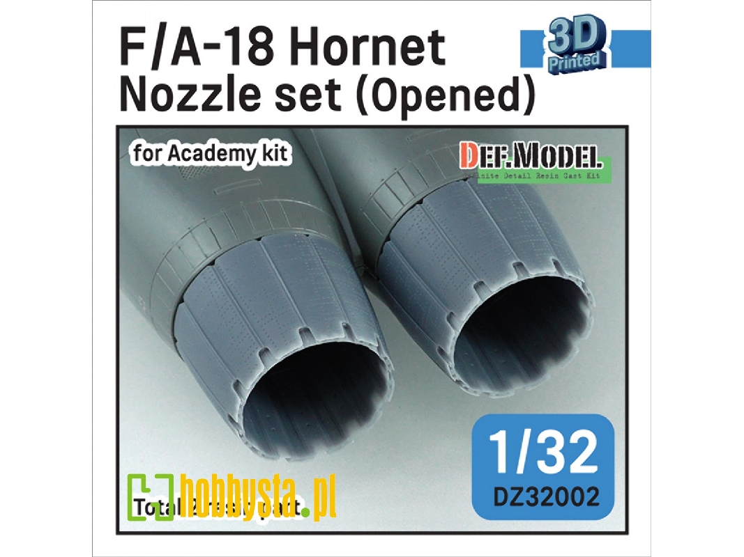 F/A-18a/B/C/D Hornet Exhaust Nozzle Set - Opened (For Academy) Setp.2022 - zdjęcie 1 F/A-18a/B/C/D Hornet Exhaust Nozzle Set - Opened (For Academy) Setp.2022 - zdjęcie 1