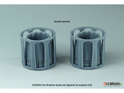 F/A-18a/B/C/D Hornet Exhaust Nozzle Set - Opened (For Academy) Setp.2022 - zdjęcie 2